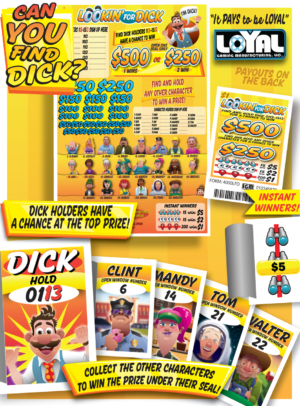 Lookin for Dick - Cash Board
