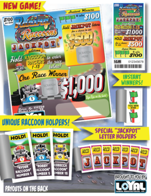 Racing Raccoons - Jackpot